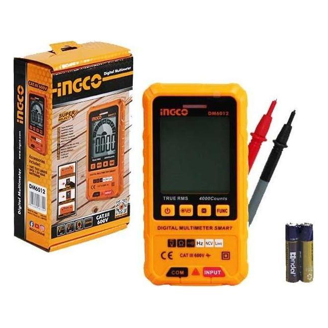 Ingco DM6012 Digital Multi Meter / Tester (SS) - KHM Megatools Corp. Ingco DM6012 Digital Multi Meter / Tester (SS) - KHM Megatools Corp.